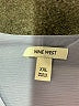 Nine West 100% Polyester Blue Sleeveless Blouse Size XXL - photo 7