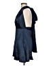 Main Strip 100% Polyester Blue Cocktail Dress Size L - photo 5