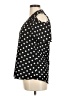 Sami & JO Polka Dots Black Short Sleeve Blouse Size M (estimated) - photo 5