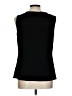 Evan Picone Black Sleeveless Top Size L - photo 2