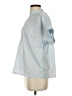 Universal Thread Blue Short Sleeve Blouse Size XS - photo 5