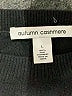 Autumn Cashmere 100% Cashmere Graphic Black Cashmere Pullover Sweater Size L - photo 6