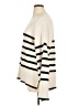 Francesca's Stripes Ivory Turtleneck Sweater Size XL - photo 5