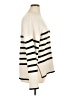 Francesca's Stripes Ivory Turtleneck Sweater Size XL - photo 4