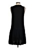 Nine West Solid Black Casual Dress Size S - photo 2