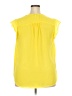 Chaus 100% Polyester Yellow Sleeveless Blouse Size 2X - photo 2