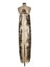 BCBGMAXAZRIA 100% Polyester Metallic Silver Casual Dress Size M - photo 2