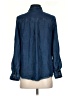 Chico's 100% Lyocell Blue Long Sleeve Button-Down Shirt Size XS (00) - photo 2