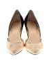 Loeffler Randall Gold Black Heels Size 7 1/2 - photo 2