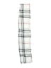 V.Fraas 100% Viscose Plaid White Scarf One size - photo 2