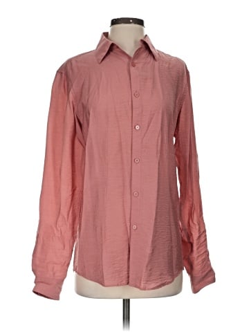 INC International Concepts Long Sleeve Button-Down Shirt (view 1)