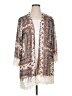 Rewind 100% Polyester Ivory Kimono Size XL - photo 1