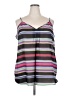 Maurices 100% Polyester Gray Sleeveless Blouse Size 24 (3) - photo 1