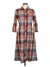 Pendleton Plaid Brown Casual Dress Size 8 - photo 1