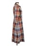 Pendleton Plaid Brown Casual Dress Size 8 - photo 4