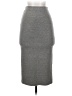 Zara Solid Gray Casual Skirt Size S - photo 1