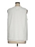Cj Banks 100% Polyester White Sleeveless Blouse Size 1X - photo 2
