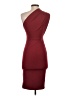 ASOS Solid Burgundy Cocktail Dress Size 0 - photo 2