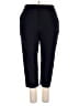 Lane Bryant Solid Black Gray Active Pants Size 18 - 20 Plus - photo 1