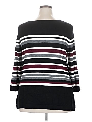 Roz & Ali Pullover Sweater (view 2)