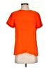 J.Crew 100% Polyester Orange Short Sleeve Blouse Size 4 - photo 1