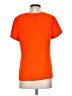 J.Crew 100% Polyester Orange Short Sleeve Blouse Size 4 - photo 2