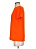 J.Crew 100% Polyester Orange Short Sleeve Blouse Size 4 - photo 5