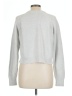 French Connection 100% Cotton Solid Silver Pullover Sweater Size L - photo 2