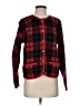Hasting & Smith 100% Acrylic Plaid Red Cardigan Size S - photo 1