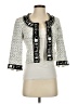White House Black Market Ivory Jacket Size 00 - photo 1
