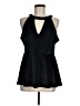 Torrid Black Sleeveless Blouse Size Med Plus (00) - photo 1