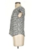 Rose & Thyme 100% Rayon Silver Short Sleeve Top Size S - photo 5