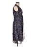 The Fold Animal Print Blue Cocktail Dress Size M (estimated) - photo 4