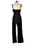 Shein Solid Black Jumpsuit Size 4 - photo 2
