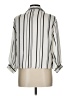 Cloud Chaser 100% Polyester Stripes Ivory 3/4 Sleeve Blouse Size L - photo 2