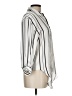 Cloud Chaser 100% Polyester Stripes Ivory 3/4 Sleeve Blouse Size L - photo 4