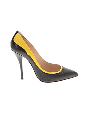 Christian Louboutin Glitter Leather Tucsy 100mm Pumps (view 1)