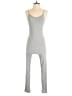 Fashion Nova Solid Gray Jumpsuit Size M - photo 1