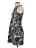 BCBGMAXAZRIA Graphic Gray Cocktail Dress Size S - photo 5