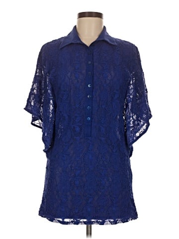 Anne Fontaine Short Sleeve Blouse (view 1)