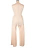 Cider Solid Tan Ivory Jumpsuit Size L - photo 2
