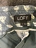 Ann Taylor LOFT Hearts Gray Board Shorts Size 2 - photo 3