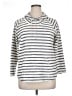Style&Co Stripes White Pullover Sweater Size XL (petite) - photo 1