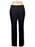 Classiques Entier Solid Black Blue Casual Pants Size 14 - photo 1