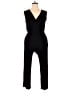 Magic Fit Solid Black Jumpsuit Size L - photo 1