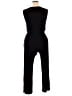 Magic Fit Solid Black Jumpsuit Size L - photo 2