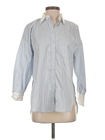 Maeve 3/4 Sleeve Button-Down Shirt (view 1)