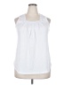 Unbranded White Sleeveless Blouse Size 5X - photo 1