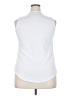 Unbranded White Sleeveless Blouse Size 5X - photo 2