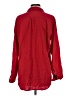 Babaton Solid Red Long Sleeve Button-Down Shirt Size S - photo 2